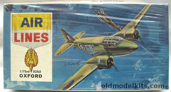 Air Lines 1/72 Airspeed Oxford Trainer, 7906 plastic model kit